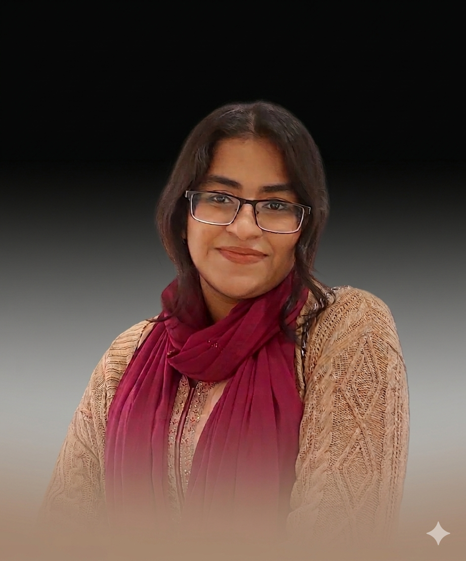 Tabassum Sumaiya portrait - elegant professional with creative essence